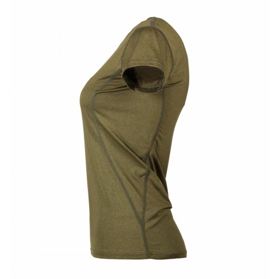 Футболка жіноча Geyser Active оливковий меланж - G11002562S