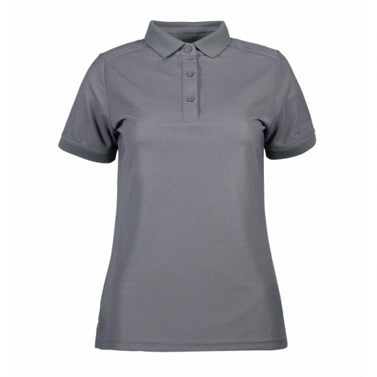 Футболка поло жіноча Geyser сріблясто-сірий - G110062653XL