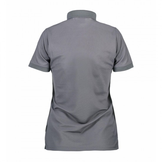 Футболка поло жіноча Geyser сріблясто-сірий - G110062653XL