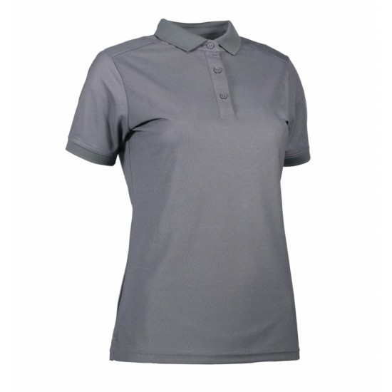 Футболка поло жіноча Geyser сріблясто-сірий - G110062653XL