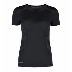 Футболка жіноча безшовна Geyser чорний - G11020900M