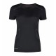 Футболка жіноча безшовна Geyser чорний - G11020900L