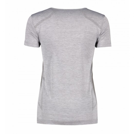 Футболка жіноча безшовна Geyser сірий меланж - G11020210XL