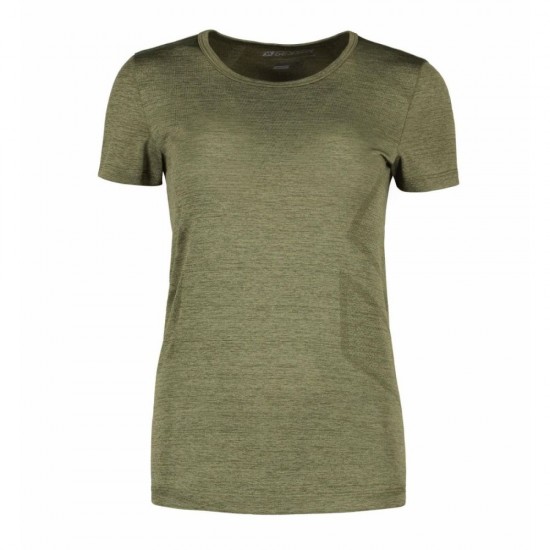 Футболка жіноча безшовна Geyser оливковий меланж - G11020562XXL