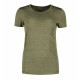 Футболка жіноча безшовна Geyser оливковий меланж - G11020562XXL
