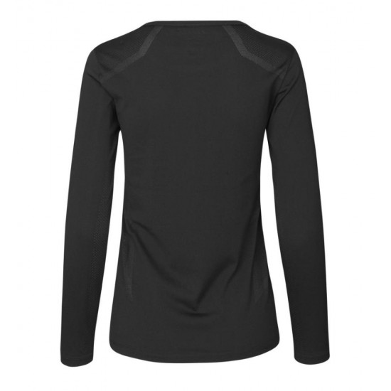 Лонгслів жіночий безшовний Geyser чорний - G11021900XL