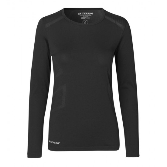 Лонгслів жіночий безшовний Geyser чорний - G11021900XL