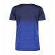 Футболка жіноча смугаста безшовна Geyser темно-синій меланж - G11024796L