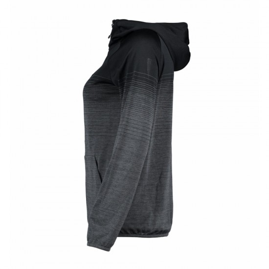 Худі на блискавці жіноче безшовне Geyser чорний - G11026900XS