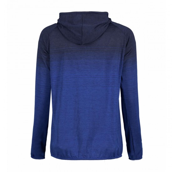 Худі на блискавці жіноче безшовне Geyser темно-синій меланж - G11026796XS