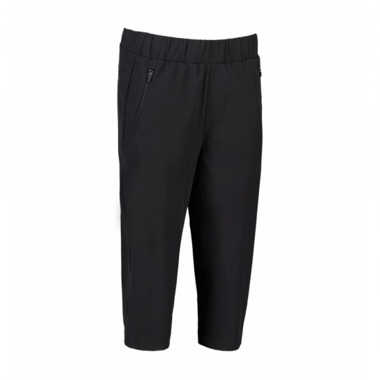 Штани жіночі стрейчеві з довжиною 3/4 Geyser чорний - G11037900XXL