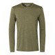 Лонгслів чоловічий безшовний Geyser оливковий меланж - G21021562XL