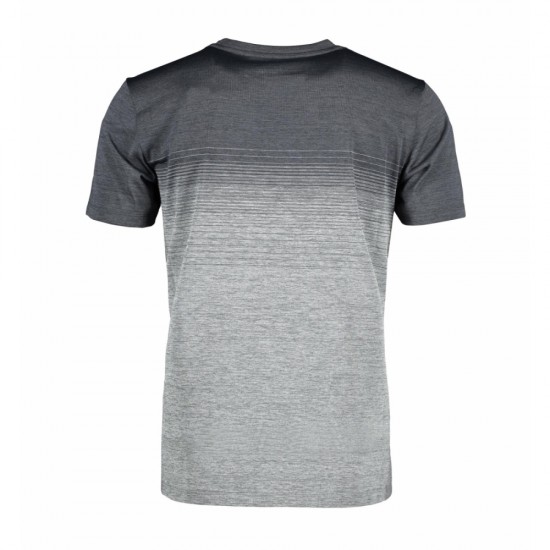 Футболка чоловіча смугаста безшовна Geyser антрацит меланж - G21024276XXL