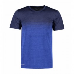 Футболка чоловіча смугаста безшовна Geyser темно-синій меланж - G21024796S Футболка чоловіча смугаста безшовна Geyser темно-синій меланж - G21024796S