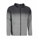 Худі на блискавці чоловіче безшовне Geyser антрацит меланж - G21026276S