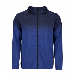 Худі на блискавці чоловіче безшовне Geyser темно-синій меланж - G21026796XL