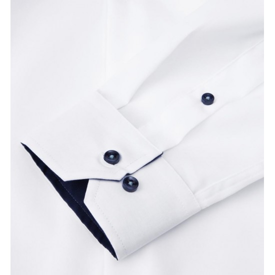 Сорочка чоловіча Seven Seas Fine Twill Virginia Modern Fit білий - S3700014XL