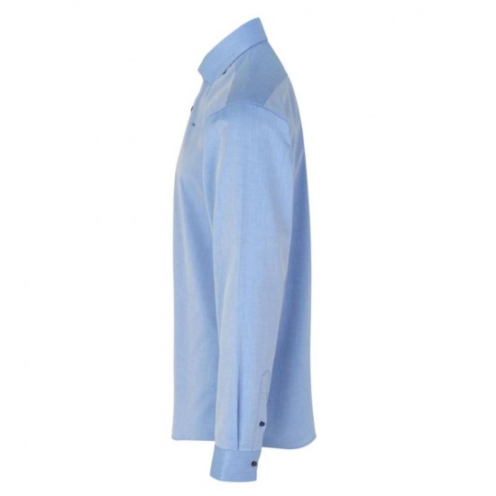 Сорочка чоловіча Seven Seas Fine Twill Virginia Modern Fit блакитний - S3707004XL