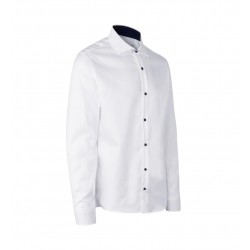 Сорочка чоловіча Seven Seas Fine Twill Virginia Slim Fit білий - S371001S