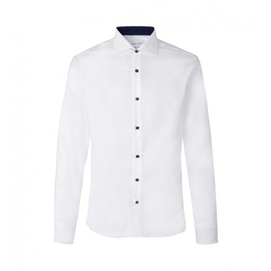 Сорочка чоловіча Seven Seas Fine Twill Virginia Slim Fit білий - S371001S Сорочка чоловіча Seven Seas Fine Twill Virginia Slim Fit білий - S371001S