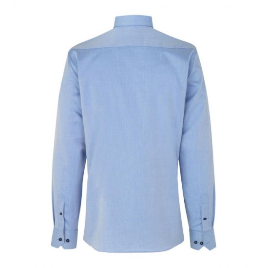 Сорочка чоловіча Seven Seas Fine Twill Virginia slim блакитний - S371700XL