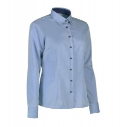 Сорочка жіноча Seven Seas Fine Twill Virginia Modern Fit блакитний - S372700M