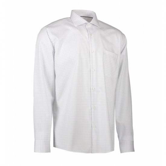 Сорочка чоловіча Seven Seas Check Modern fit світло-синій - S40700M