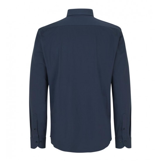 Сорочка чоловіча Seven Seas Hybrid Modern Fit темно-синій - S507902XL