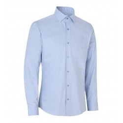 Сорочка чоловіча Seven Seas Hybrid Slim Fit блакитний - S51700S