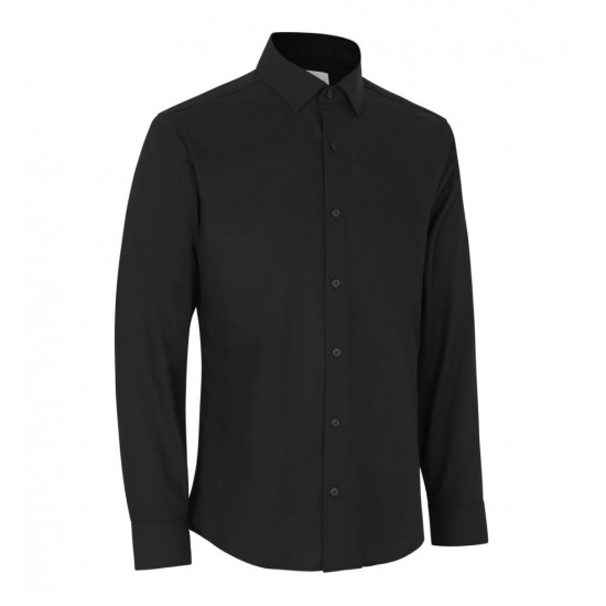 Сорочка чоловіча Seven Seas Hybrid Slim Fit чорний - S51900S