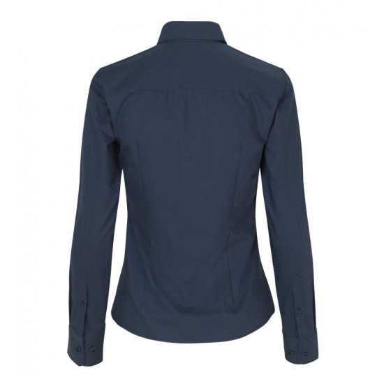 Сорочка жіноча Seven Seas Hybrid Modern Fit темно-синій - S52790M