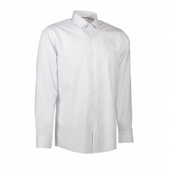 Сорочка чоловіча Seven Seas Check Slim fit світло-синій - S55700XL