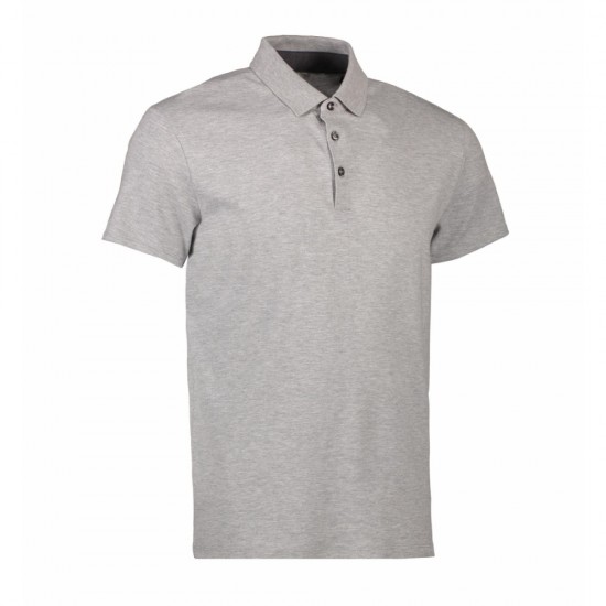 Футболка поло чоловіча Seven Seas світло-сірий меланж - S600201S