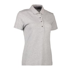 Футболка поло жіноча Seven Seas світло-сірий меланж - S610201M