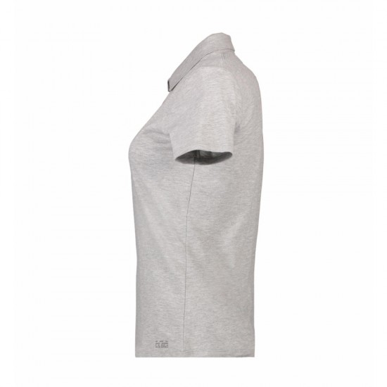 Футболка поло жіноча Seven Seas світло-сірий меланж - S610201M