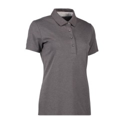 Футболка поло жіноча Seven Seas темно-сірий меланж - S610267S
