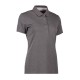 Футболка поло жіноча Seven Seas темно-сірий меланж - S610267L