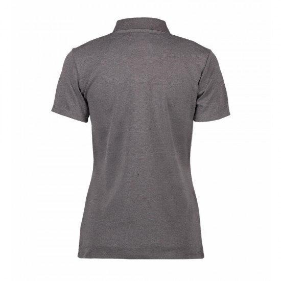 Футболка поло жіноча Seven Seas темно-сірий меланж - S610267L