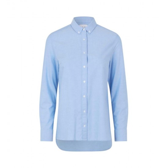 Сорочка жіноча Seven Seas Oxford long modern блакитний - S637004XL