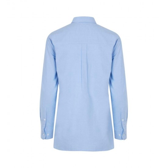 Сорочка жіноча Seven Seas Oxford long modern блакитний - S637004XL