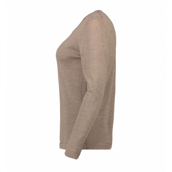 Пуловер жіночий Seven Seas пісочний меланж - S640159XL