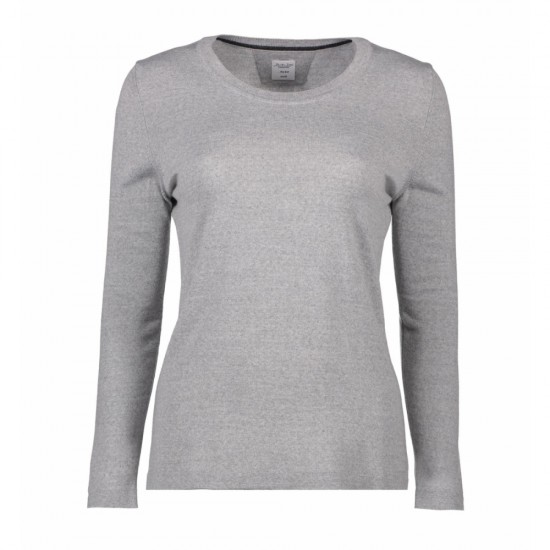 Пуловер жіночий Seven Seas світло-сірий меланж - S640201L