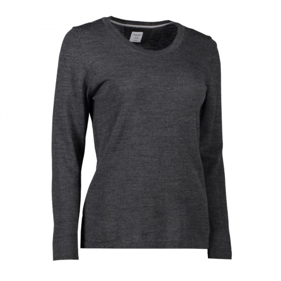 Пуловер жіночий Seven Seas темно-сірий меланж - S640267S