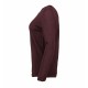 Пуловер жіночий Seven Seas бордовий меланж - S640362S