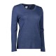 Пуловер жіночий Seven Seas синій меланж - S640716M