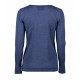 Пуловер жіночий Seven Seas синій меланж - S640716XL