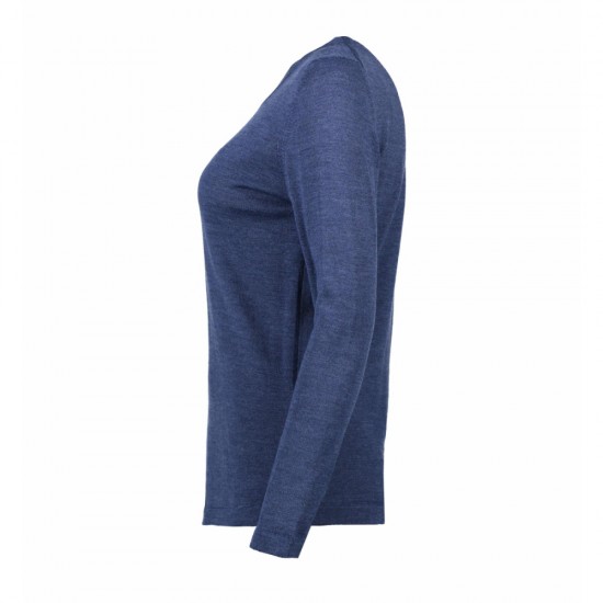 Пуловер жіночий Seven Seas синій меланж - S640716XXL