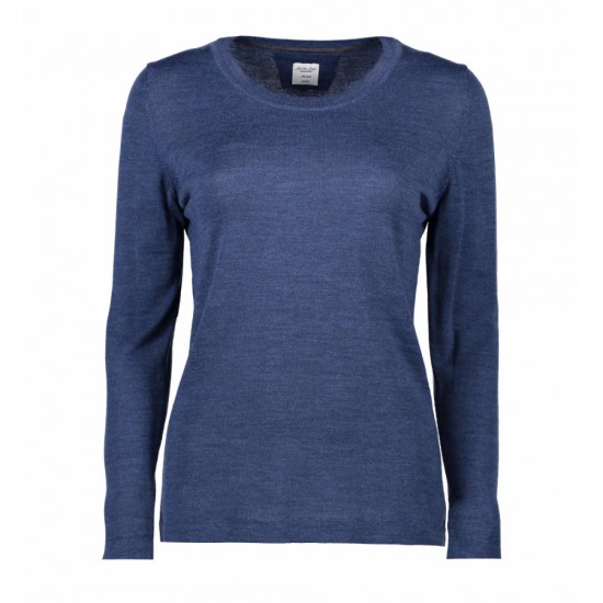 Пуловер жіночий Seven Seas синій меланж - S6407163XL