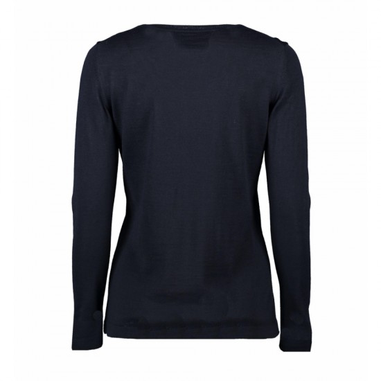 Пуловер жіночий Seven Seas темно-сіній - S640790S