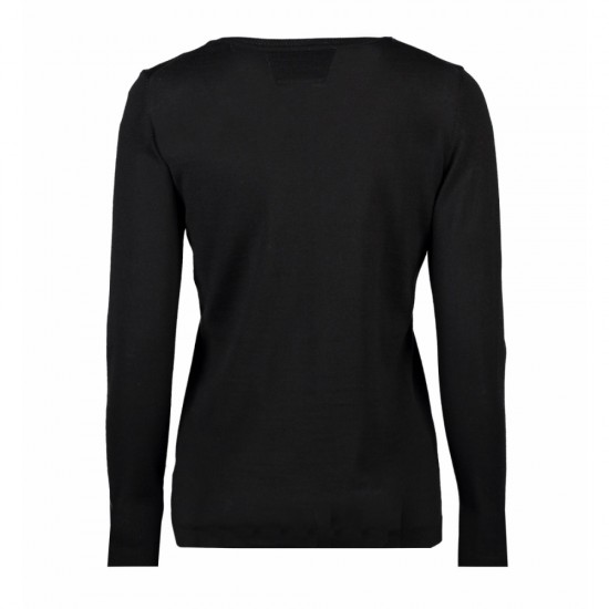 Пуловер жіночий Seven Seas чорний - S640900M
